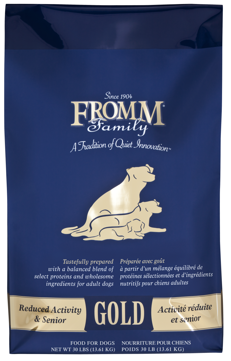Fromm Family Reduced Activity & Senior Gold Food for Dogs