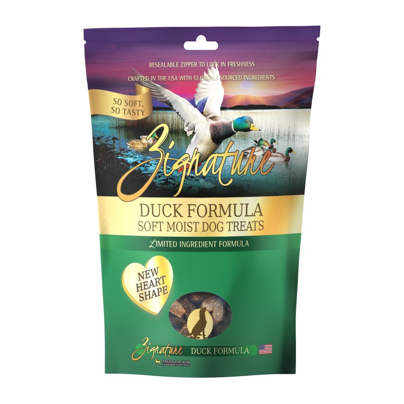 Zignature Duck Formula Soft Moist Dog Treats