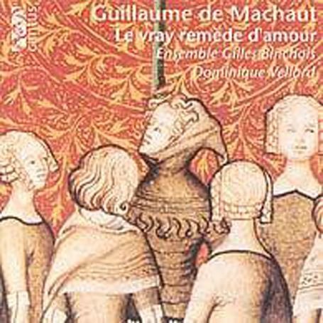 G. De Machaut Le Vray Remede D'amour Vellard Gilles Binchois Ens 