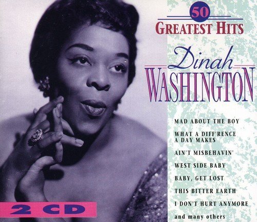 Dinah Washington/50 Greatest Hits@Import-Eu@2 Cd Set