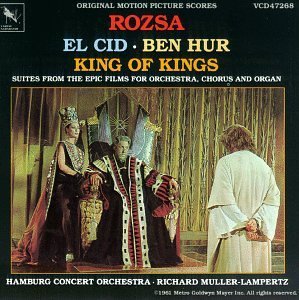 Ben Hur/El Cid/King Of Kings/Soundtracks@Music By Miklos Rozsa@3-On-1