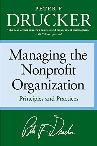 Peter F. Drucker/Managing the Non-Profit Organization@ Principles and Practices