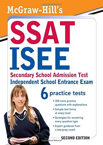 Nicholas Falletta Mcgraw Hill's Ssat Isee High School Entrance Exams 0002 Edition; 