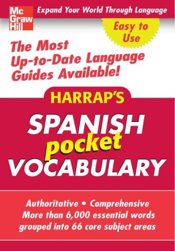 Harrap's Publishing Harrap's Spanish Pocket Vocabulary 