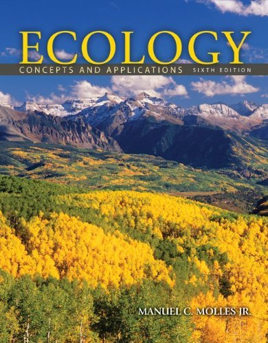 Manuel Molles Ecology Concepts And Applications 0006 Edition;revised 