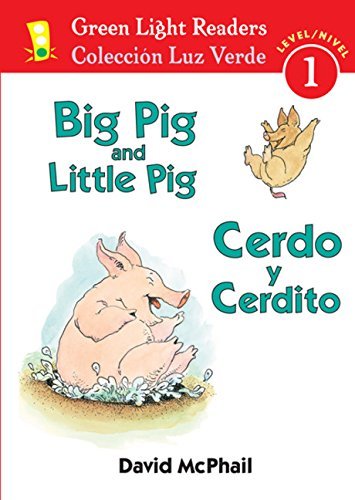 David Mcphail Big Pig And Little Pig Cerdo Y Cerdito 