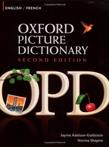Jayme Adelson Goldstein Oxford Picture Dictionary English French 0002 Edition; 