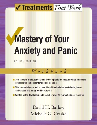 David H. Barlow Mastery Of Your Anxiety And Panic Workbook 0004 Edition; 