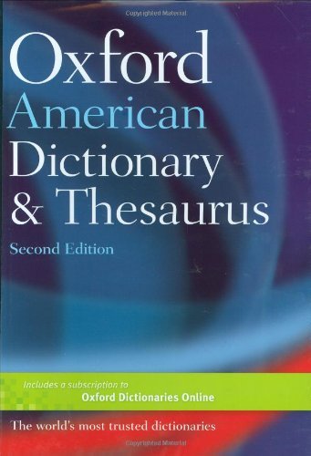 Oxford Languages Oxford American Dictionary & Thesaurus 2e 