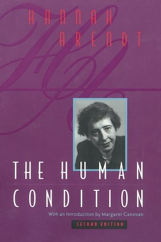 Hannah Arendt The Human Condition Second Edition 0002 Edition; 