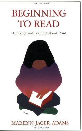 Marilyn Jager Adams/Beginning to Read@Reprint