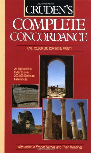 Alexander Cruden/Cruden's Complete Concordance@With Index To Proper Names And Their Meanings@Supersaver
