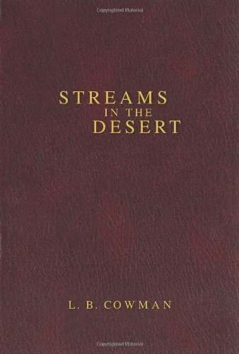 L. B. E. Cowman Contemporary Classic Streams In The Desert 