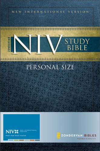 Kenneth L. Barker Personal Size Study Bible Niv 2008 Update 