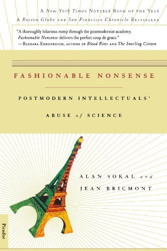 Jean Bricmont/Fashionable Nonsense@ Postmodern Intellectuals' Abuse of Science