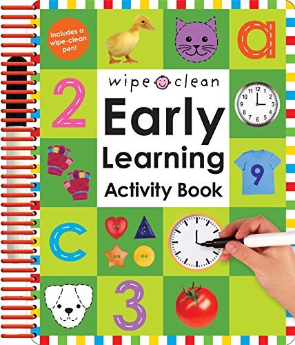 Roger Priddy/Wipe Clean@ Early Learning Activity Book: With Practical Exer