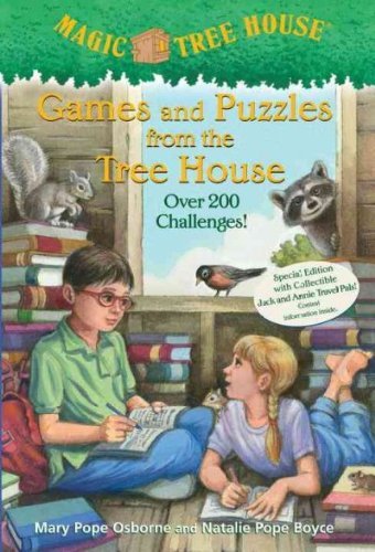 Mary Pope Osborne Magic Tree House Games And Puzzles From The Tree House 
