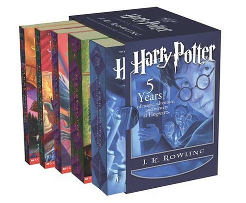 J. K. Rowling Harry Potter Paperback Boxed Set (books 1 5) 