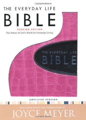 Joyce Meyer Amplified Everyday Life Bible Am The Power Of God's Word For Everyday Living 