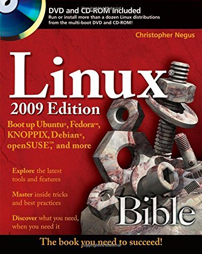 Christopher Negus/Linux Bible@Boot Up To Ubuntu,Fedora,Knoppix,Debian,Suse,@2009