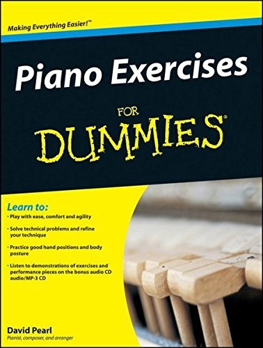 David Pearl Piano Exercises For Dummies [with Cdrom] 
