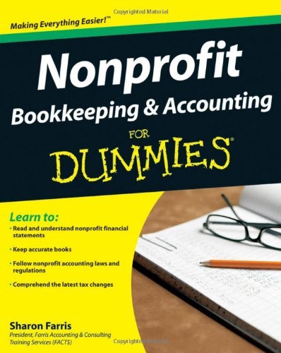 Sharon Farris Nonprofit Bookkeeping And Accounting For Dummies 