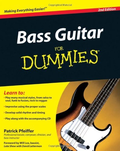 Patrick Pfeiffer Bass Guitar For Dummies 0002 Edition; 