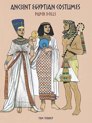Tom Tierney Ancient Egyptian Costumes Paper Dolls 