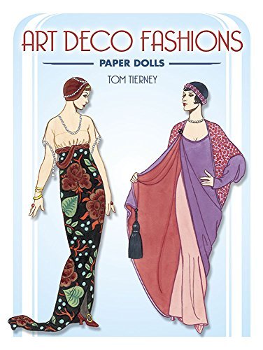 Tom Tierney Art Deco Fashions Paper Dolls 