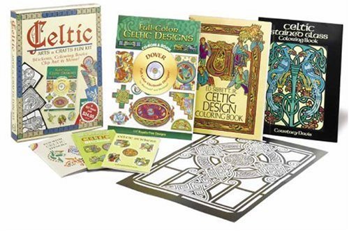 Dover Publications Inc Celtic Arts & Crafts Fun Kit [with Cdrom And 2 Col 