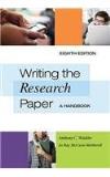 Anthony C. Winkler Writing The Research Paper A Handbook Spiral Bound Version 0008 Edition; 