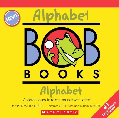 John R. Maslen My First Bob Books Alphabet Box Set Phonics Let 