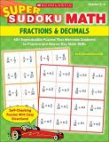 Eric Charlesworth Super Sudoku Math Fractions & Decimals 40+ Reproducible Puzzles Th 