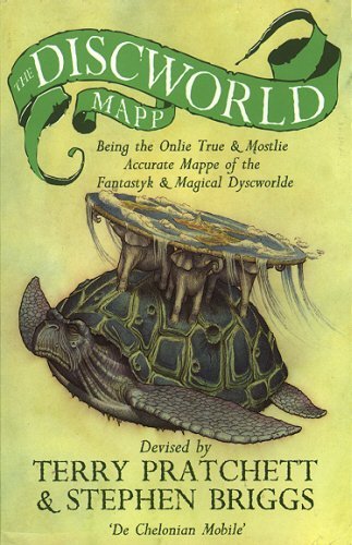 Terry Pratchett The Discworld Mapp Being The Onlie True & Mostlie Accurate Mappe Of 