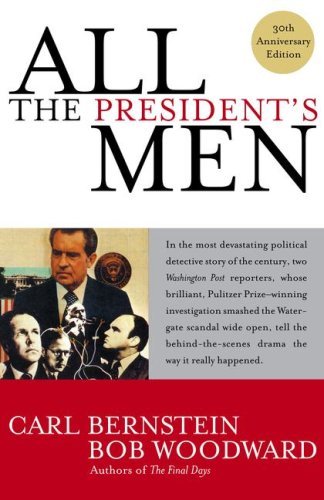 Carl Bernstein All The President's Men 0002 Edition; 