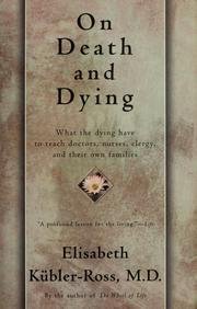 Elisabeth Kubler-Ross/On Death and Dying@Reprint