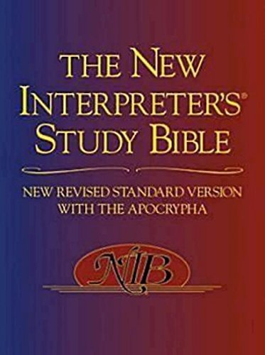 Walter Harrelson New Interpreter's Study Bible Nrsv The New Interpr 