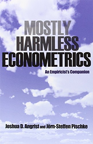 Joshua D. Angrist Mostly Harmless Econometrics An Empiricist's Companion 