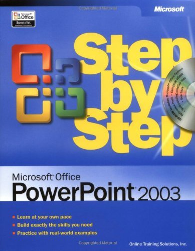 Online Training Solutions Inc Microsoft Office Powerpoint 2003 Step By Step [wit 0003 Edition; 