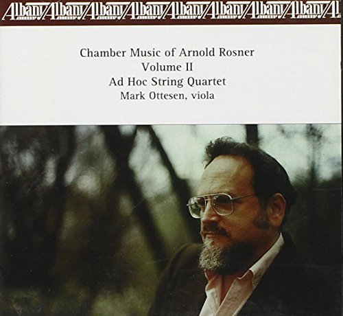 Arnold Rosner String Quartet Nos. 2 3 & 5 Du Ad Hoc Str Qt 