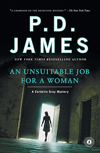 P. D. James/An Unsuitable Job for a Woman@Scribner PB Fic