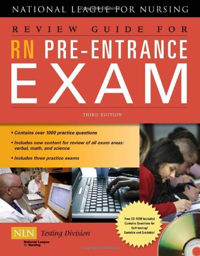 Emily Ekle Review Guide For Rn Pre Entrance Exam [with Cdrom] 0003 Edition; 