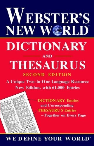 The Editors of the Webster's New World D/Webster's New World Dictionary and Thesaurus, 2nd@0002 EDITION;Revised