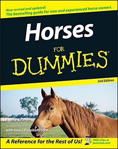 Audrey Pavia Horses For Dummies 0002 Edition; 