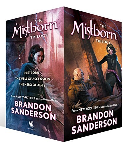 Brandon Sanderson Mistborn Trilogy Boxed Set Mistborn The Well Of Ascension The Hero Of Ages 