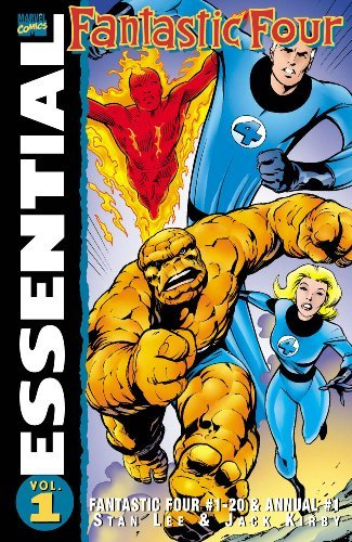 Stan Lee Essential Fantastic Four Vol. 1 Marvel Essentials 
