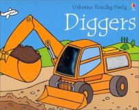 Fiona Watt Usborne Touchy Feely Diggers 