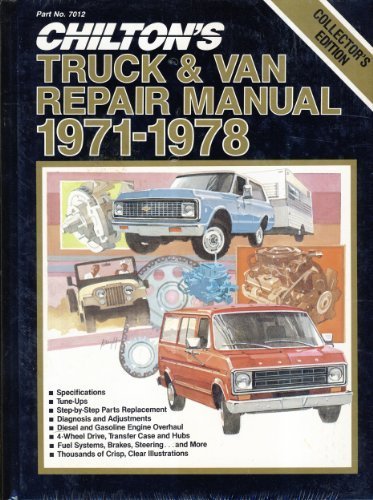 Chilton Automotive Books/Chilton's Truck & Van Repair Manual, 1971-1978 - C@Collector's