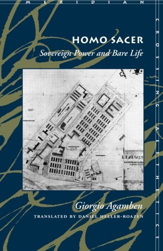 Giorgio Agamben Homo Sacer Sovereign Power And Bare Life 