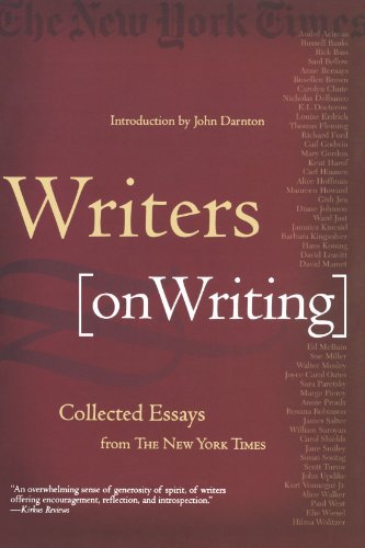 John (INT) Darnton/Writers on Writing@2 Reprint